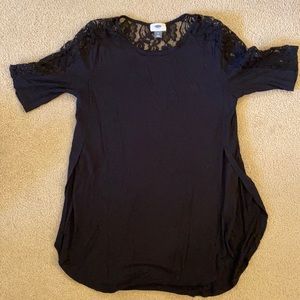 Old Navy Split Side Lace Tunic